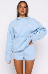 Club 14 Peyton Oversized Hoodie Blue