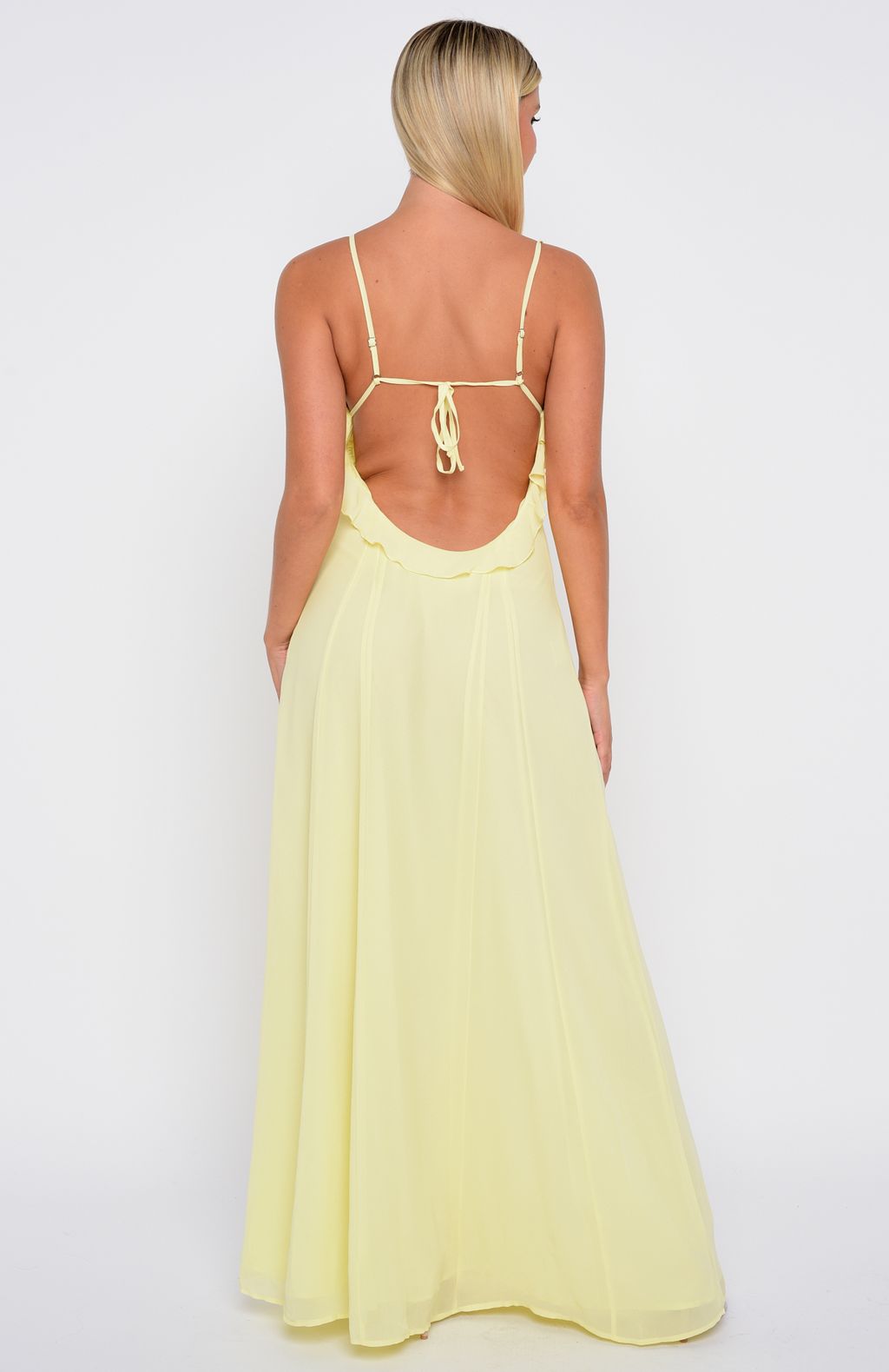 Self Sabotage Maxi Dress Lemon