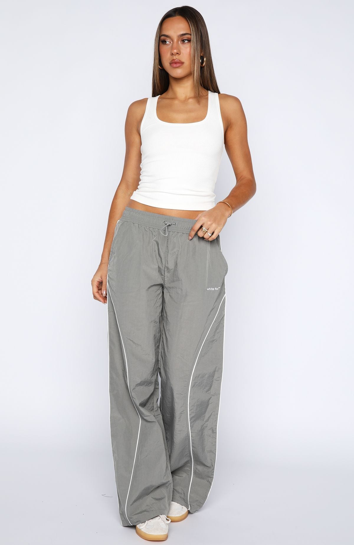 Unphased Track Pants Steel Grey