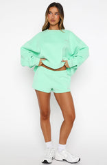Test Drive Lounge Shorts Mint