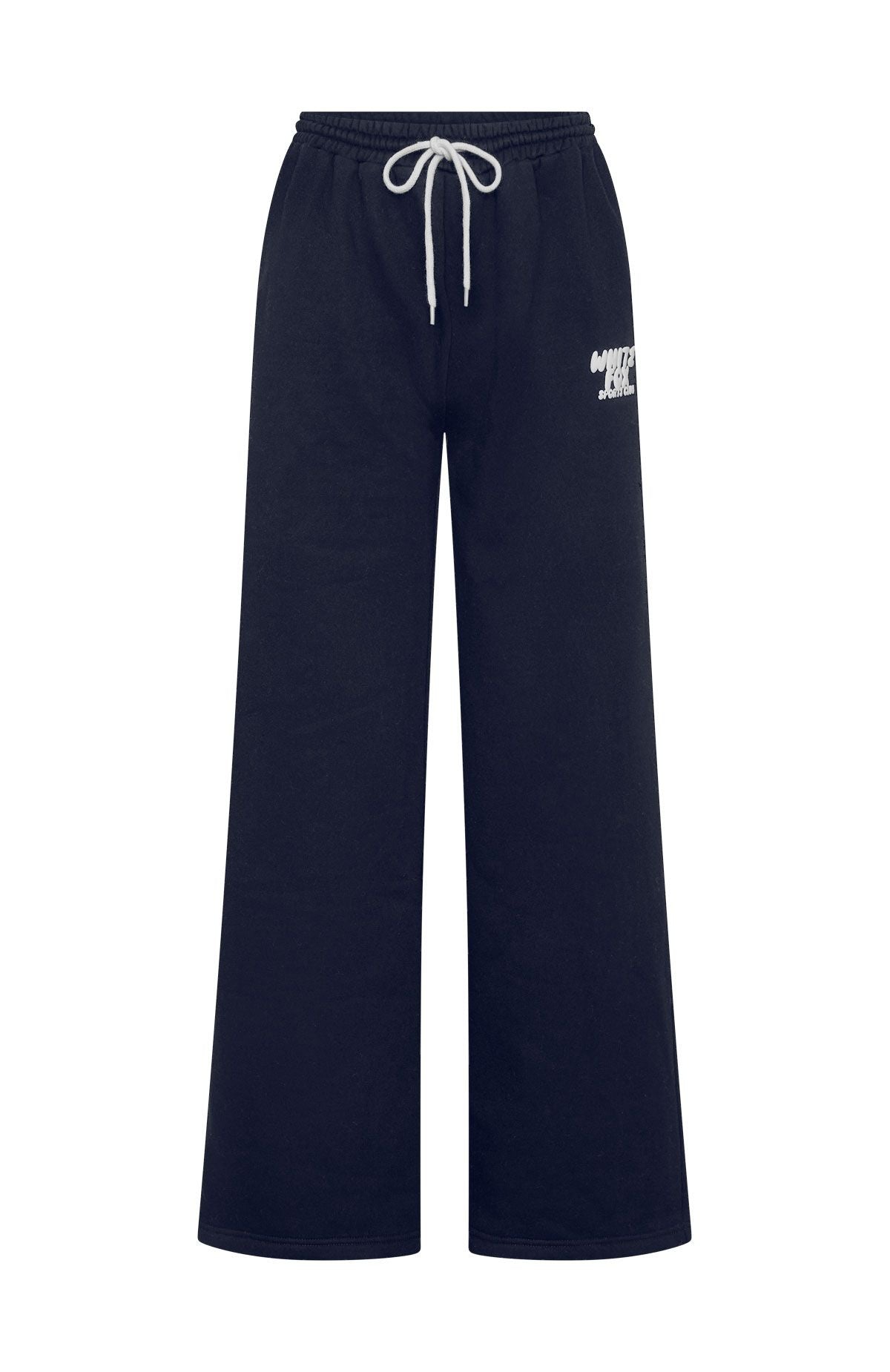 Club 14 Allie Wide Leg Sweatpants Navy