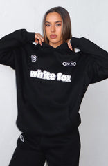 Ready To Go Oversized Hoodie Black